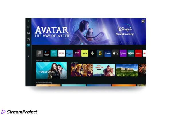 Streaming-App auf dem neuesten Samsung-Fernseher