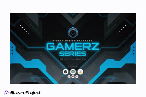 Twitch Overlay Gamerz Series von own3d.tv