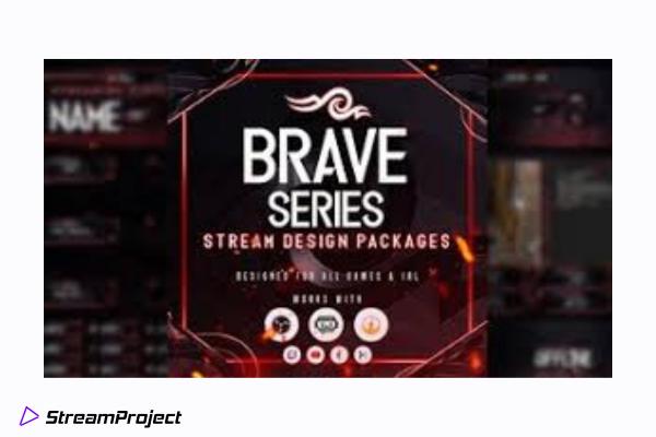 Twitch Overlay Brave Series von own3d.tv